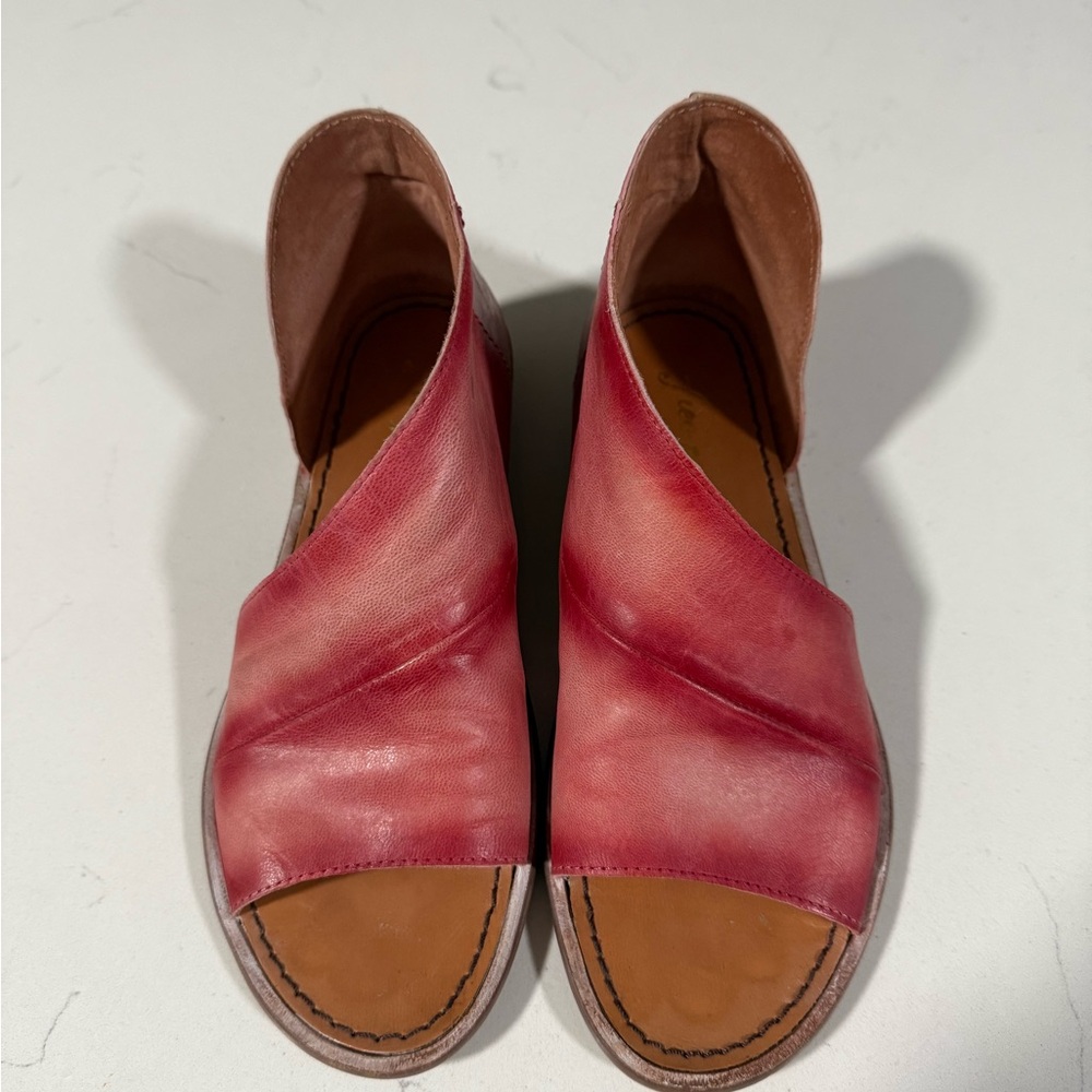 Free People Red Sandals
